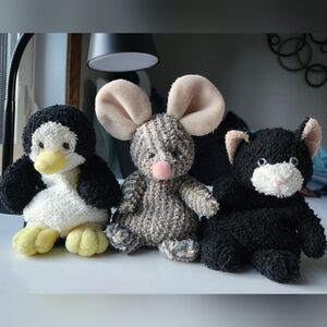 Vintage Beanie Animal Trio
